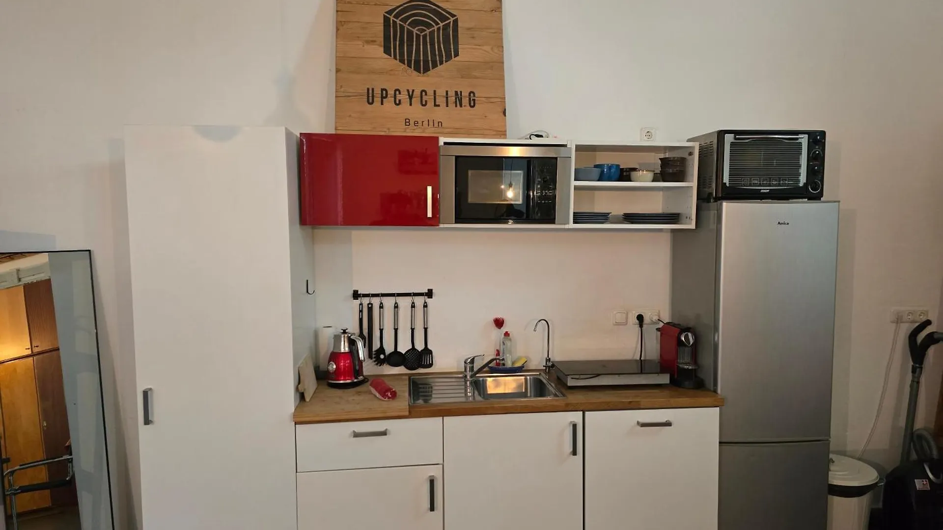 Apartamento Luftiges Upcycling Studio Im Eg - Zentral Berlín